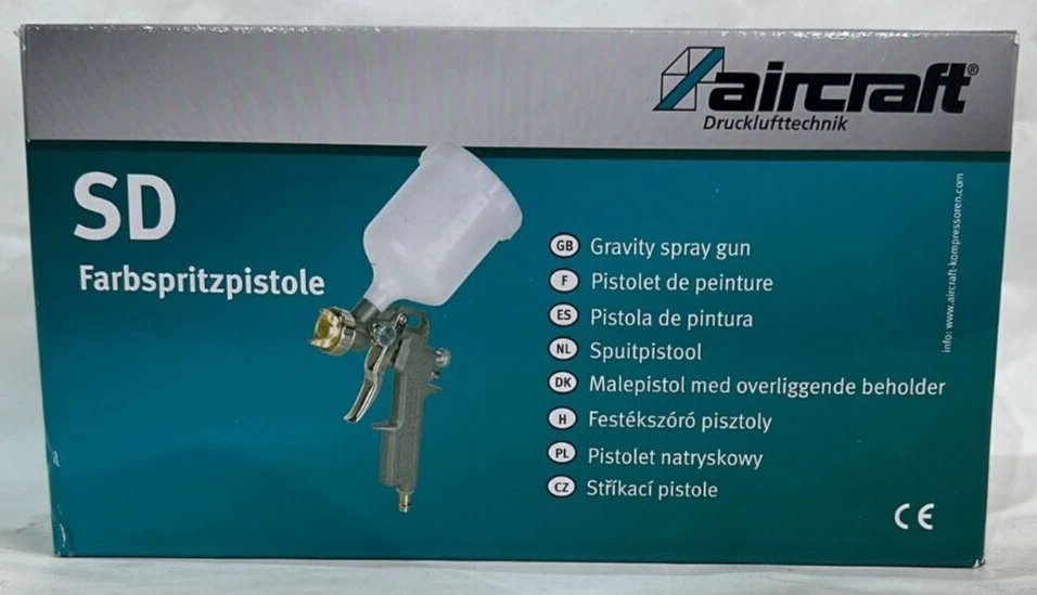 Aircraft Farbspritzpistole SD, 2101400 Lackierpistole