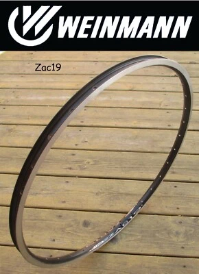 Llanta Weinmann Doble Pared 26x1.5/1.95 559x19 ZAC19R 32 Agujeros Negra/MSW SV Nueva Foto 1 de 4