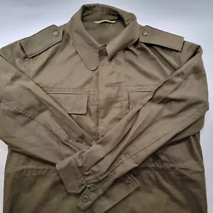 Vintage Green Military Combat Coat Jacket Size Medium-Large Foreign Military NOS - Bild 1 von 8