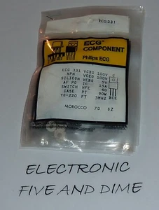 ECG331 T-NPN SI-AF PO REG SW 1 - Picture 1 of 1