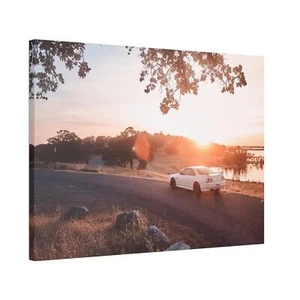 Nissan R33 Skyline GTS-T High Resolution Museum Quality Horizontal Canvas Print - Picture 1 of 10