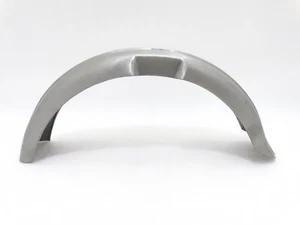 NEW BSA M20 FRONT MUDGUARD RAW STEEL - Picture 1 of 6