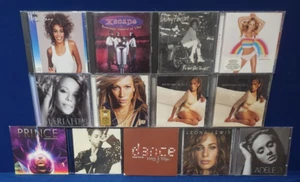 Funk/Soul Pop Electronic Rock CDs Prince Whitney Mariah JLo Adele Leona Mary J B - Picture 1 of 24