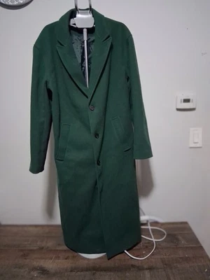 Asos Design Large Green Coat - Image 1 of 2