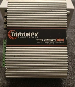Taramps TS 250X4 Klasse D Verstärker 250 W RMS 2 Ohm nicht getestet nur Teile  - Bild 1 von 11