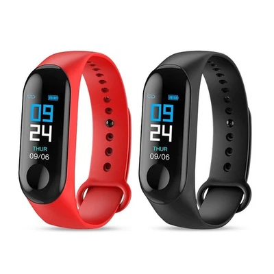 Smart Fitness Bracelet – Heart Rate, BP Monitor, Step Tracker, WP, iOS/Android - Image 1 of 4
