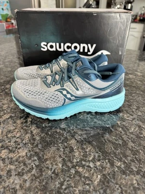 Zapatos para correr Saucony Omni Iso 2 para mujer, grises, talla 6 nuevos con caja Foto 1 de 4