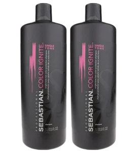 Sebastian Color Ignite Single Tone Shampoo 33.8oz New (Pack Of 2) - Picture 1 of 2