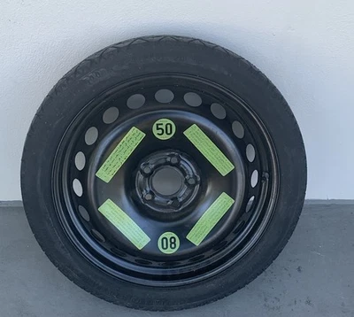 09-16 Audi S4 A4 B8 Spare Tire Wheel Rim  T125/70R19 8K0601027D OEM - Image 1 of 4