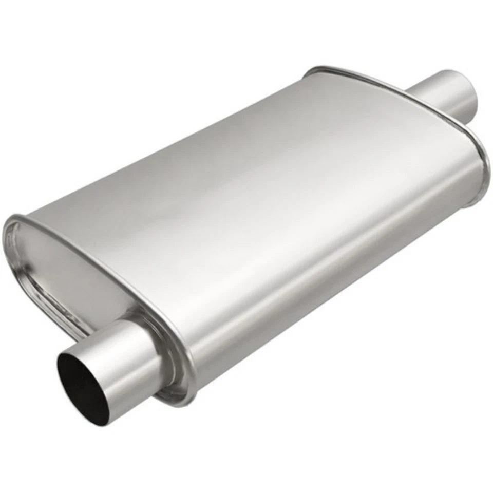 101-1202 BRExhaust Muffler  Driver or Passenger Side for Chevy 22 in. Oval G10 - Image 1 of 1