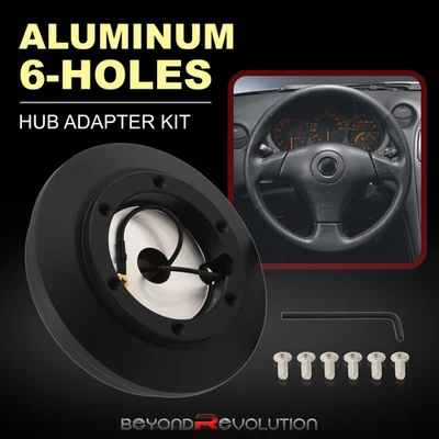 For 1985-1990 Land Cruiser 70 Series 6 Bolt Hole Steering Wheel Hub Adapter Kit - Image 1 of 4