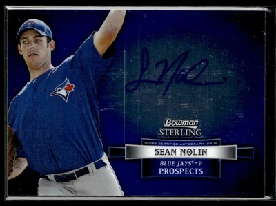 2012 Bowman Sterling Sean Nolin Prospect Autographs HSC - Image 1 of 2