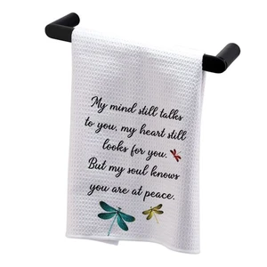 Toalla de cocina BDPWSS Dragonfly - My Mind Still Talks to You, My Heart Still L... - Imagen 1 de 7
