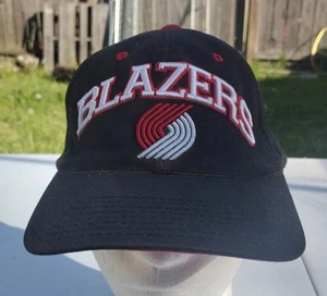 VTG PORTLAND TRAIL BLAZERS Cap ANNCO (Drexler/Porter) Hook & Loop - Picture 1 of 12