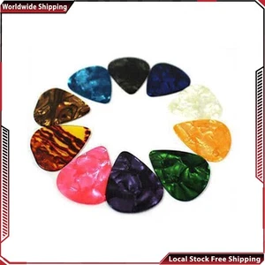10PCS Acoustic Bulk Guitar Picks Plectrum Celluloid Electric Smooth A8 - Picture 1 of 13