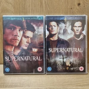 Supernatural The Complete Series 3 & 4 *New & Sealed* - Picture 1 of 6