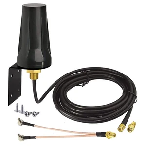 4G LTE Antenne  Wandhalterung Dual TS-9 Splitter Kabel Außen - Bild 1 von 12