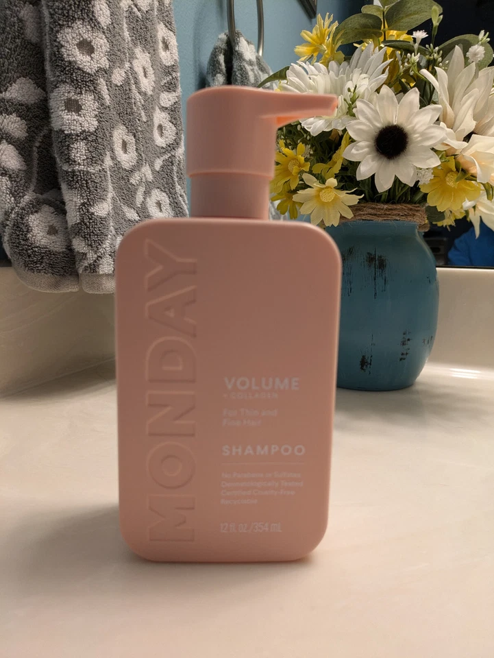 MONDAY Haircare Volume Shampoo 12oz for Thin, Fine, and Oily Hair (354ml), Pink - Image 1 of 1