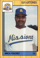1990 San Antonio Missions Grand Slam #28 Mica Valdez