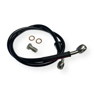 Lambretta S1-3 Remote Master Front Disc Stainless HEL Brake Hose - 13 colours - Picture 1 of 3