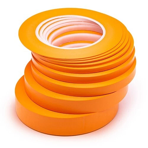 JTape - 55m Fine Line Orange Tape (1mm - 12mm) - Image 1 of 1