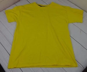 Hanes Kids Beefy-T Cotton T-Shirt - Yellow Boys XL T - Picture 1 of 2