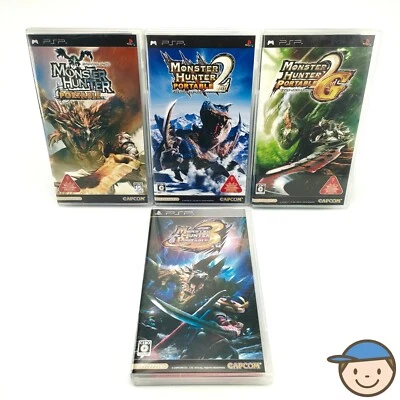 PSP Monster Hunter Portable 2nd G 3rd Japanese Game PlayStation Capcom Japan - Image 1 of 4