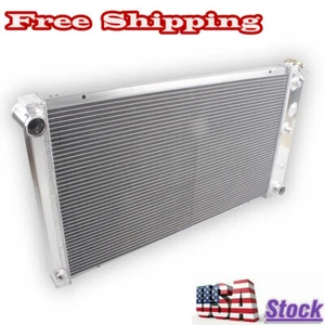 3Row Aluminum Radiator For 1965-1974 Cadillac DeVille 1968 1970 CC161 - Foto 1 di 10