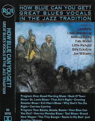 Various How Blue Can You Get? Great Blues Vocals In The Jazz Trad CASSETTE ALBUM - Image 1 of 4