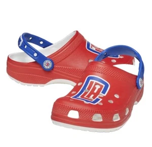 NEW CROCS Los Angeles Clippers NBA Men’s Size 10 Women’s Size 12 Classic Clogs  - Picture 1 of 7