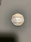 rare 50p pence diversity built britain