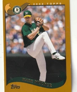 FREE SHIPPING-MINT-2002 Mark Mulder Topps #90 A'S - Picture 1 of 1