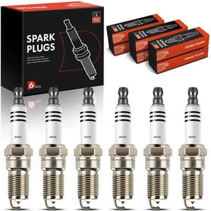 6x Iridium & Platinum Spark Plugs for Chevy Malibu 02-06 Silverado 1500 10-13 - Picture 1 of 12