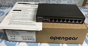Opengear 8-Port Fast Ethernet RS-232 Console Server ACM5508-2-I *NEW*