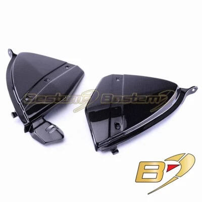Cubierta de carenado de panel lateral superior 100 % fibra de carbono Honda CB1000R 2008-2017 Foto 1 de 4