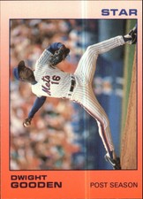 1988 (METS) Star Gooden Orange #3 Dwight Gooden/Post Season