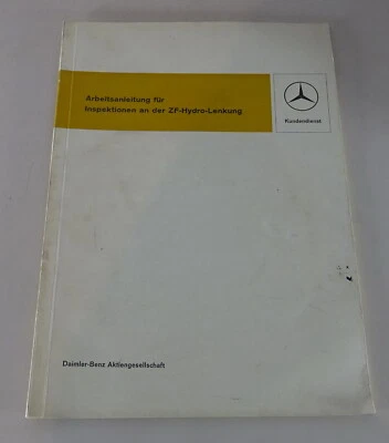 Werkstatthandbuch / Inspektion Mercedes Benz LKW ZF Gemmer Hydro-Lenkung von 63 - Bild 1 von 3