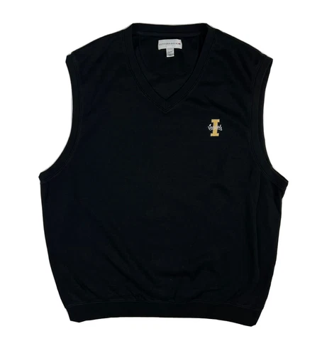 Cutter & Buck Idaho Vandals Sweater Vest XL Men Knit Sleeveless V-Neck NCAA Cover