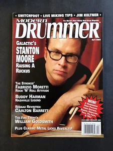Modern Drummer Magazine April 2004 Galactic's Stanton Moore - Picture 1 of 2