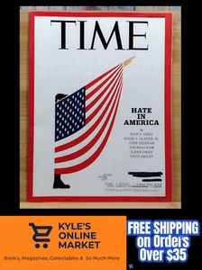 Time Magazine AUGUST 28, 2017 HATE IN AMERICA - Picture 1 of 16