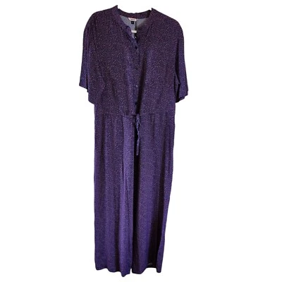 The Kit Macacão Issa 4 Ponto Azul Real Cinto de Cordão Boxy Cinch Novo com etiquetas - Imagem 1 de 4