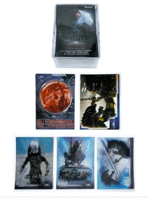2007 Inkworks Aliens vs Predator AVP Requiem #1-81 Card Set W/Deadly X3, P1, M.3 - Image 1 of 4