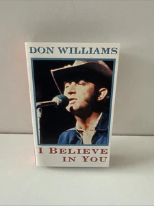 Don Williams I Believe In You Cassette Tape 1995 02a - Picture 1 of 4