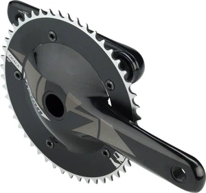 Vision Track Crankset 170mm Single Speed 49T 386 EVO Spindle Alloy Black - Picture 1 of 1