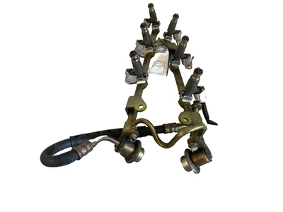 Nissan MAXIMA 2003 riel de inyección de combustible e inyectores 3,5 litros 6 cilindros Foto 1 de 4