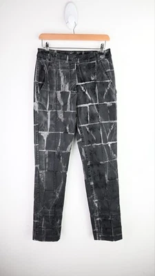 Vaqueros estampados Annette Gortz en grafito/negro talla UK10 Foto 1 de 4