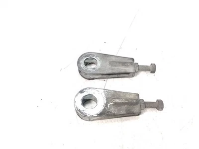 1985 85 Kawasaki EN450 454 LTD Rear Chain Axle Adjusters  - Image 1 of 4