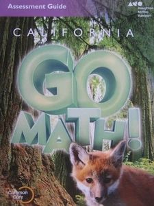 3rd Grade 3 Go Math California Assessment Resources w/ Answer Key Tests - Imagen 1 de 1