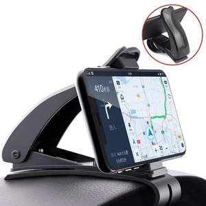 Tableau de bord navigation GPS voiture pour téléphone portable clip pliable noir universel - Photo 1 sur 6