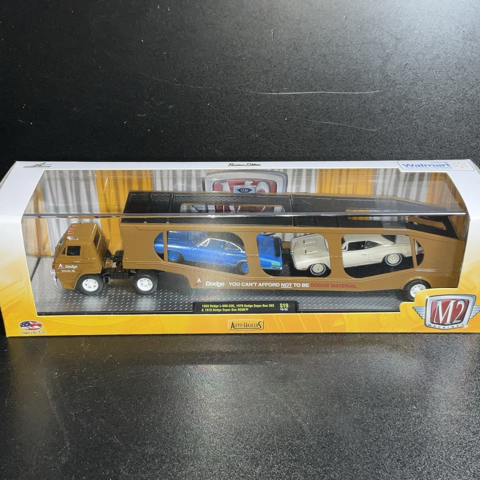 M2 1969 Dodge L600 COE Truck 1970 Super Bee 383 HEMI Car Auto-Haulers S19 16-02 - Image 1 of 4